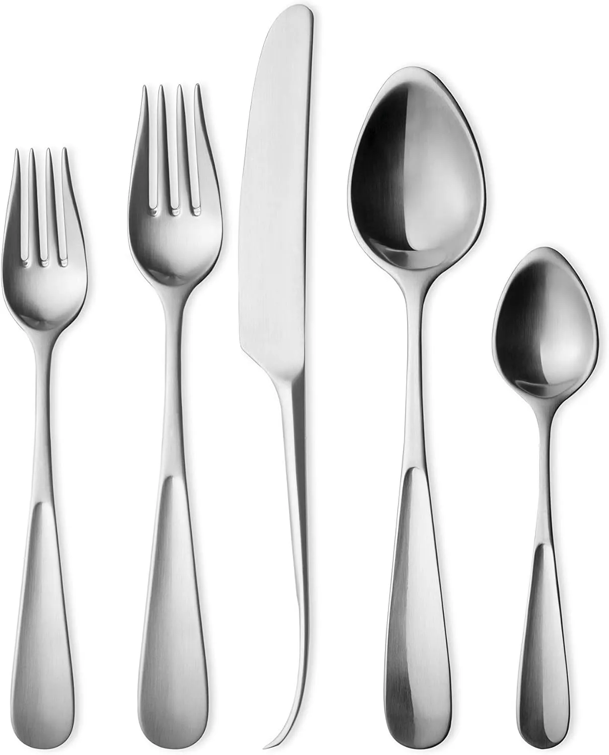 Georg Jensen Vivianna 5-Piece Stainless Steel Flatware, 18/8
