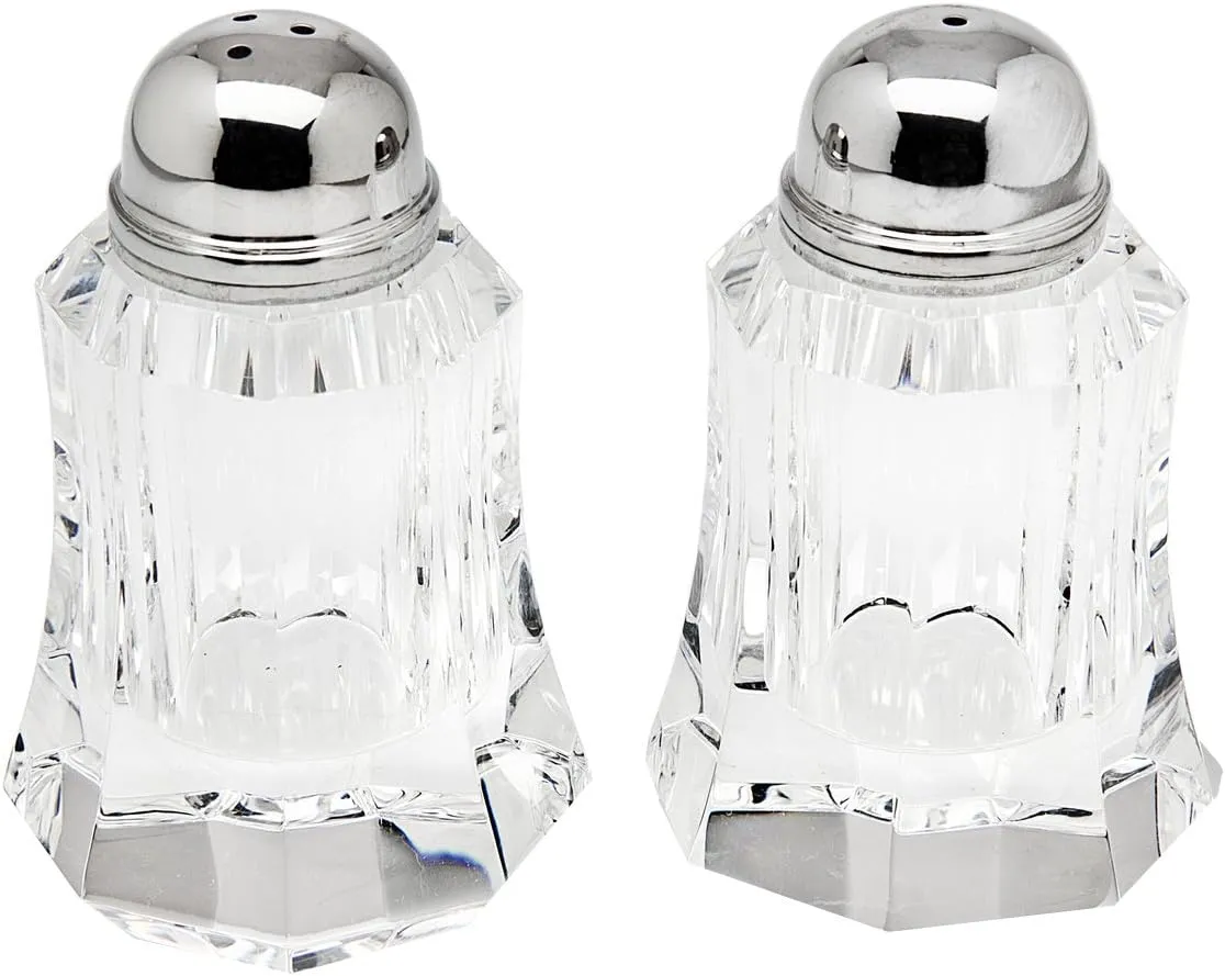Godinger Amsterdam Salt and Pepper Shaker Dispenser Set