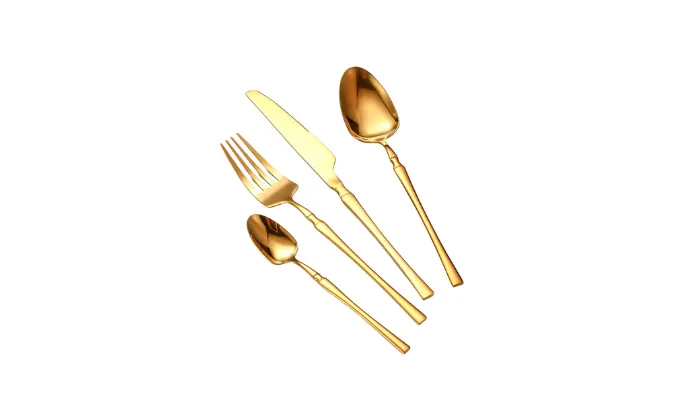 Gold Stainless Steel Tableware Gift Box