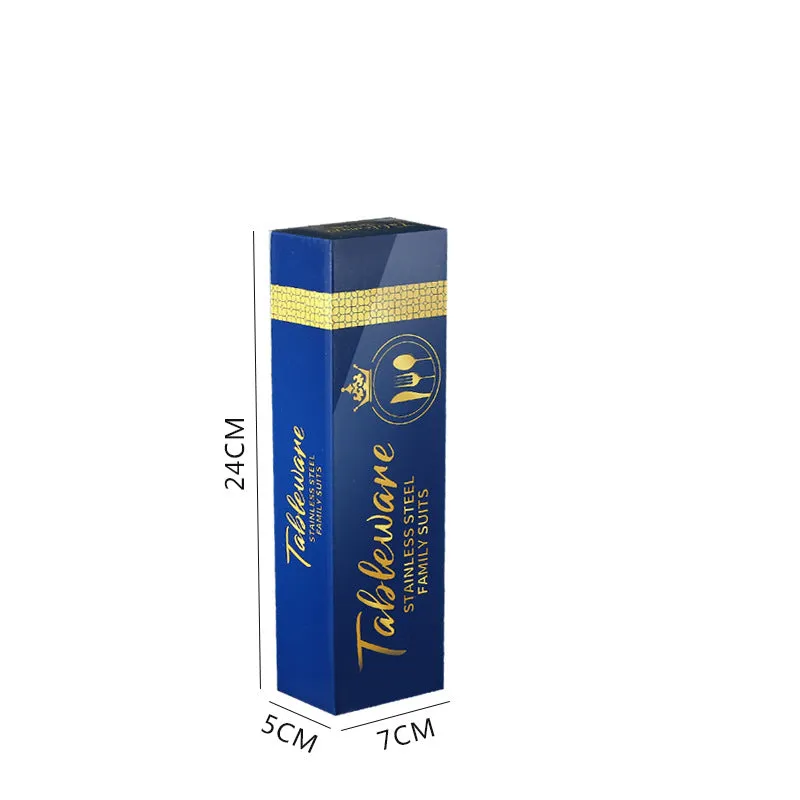 Gold Stainless Steel Tableware Gift Box