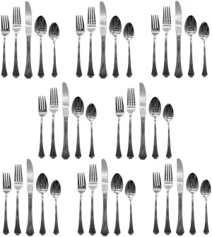 Gorham Nouveau 18/8 Stainless Steel 40pc. Flatware Set (Service for Eight)