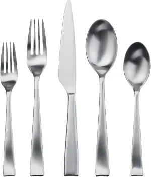 Gourmet Settings 20-Piece Silverware Hotel Collection Flatware Set for 12, Service for 4, Stainless Steel