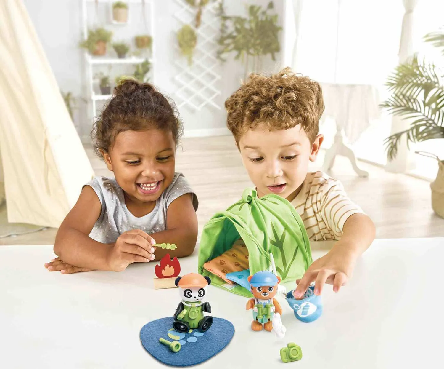 Green Planet Explorers Eco Camping Playset