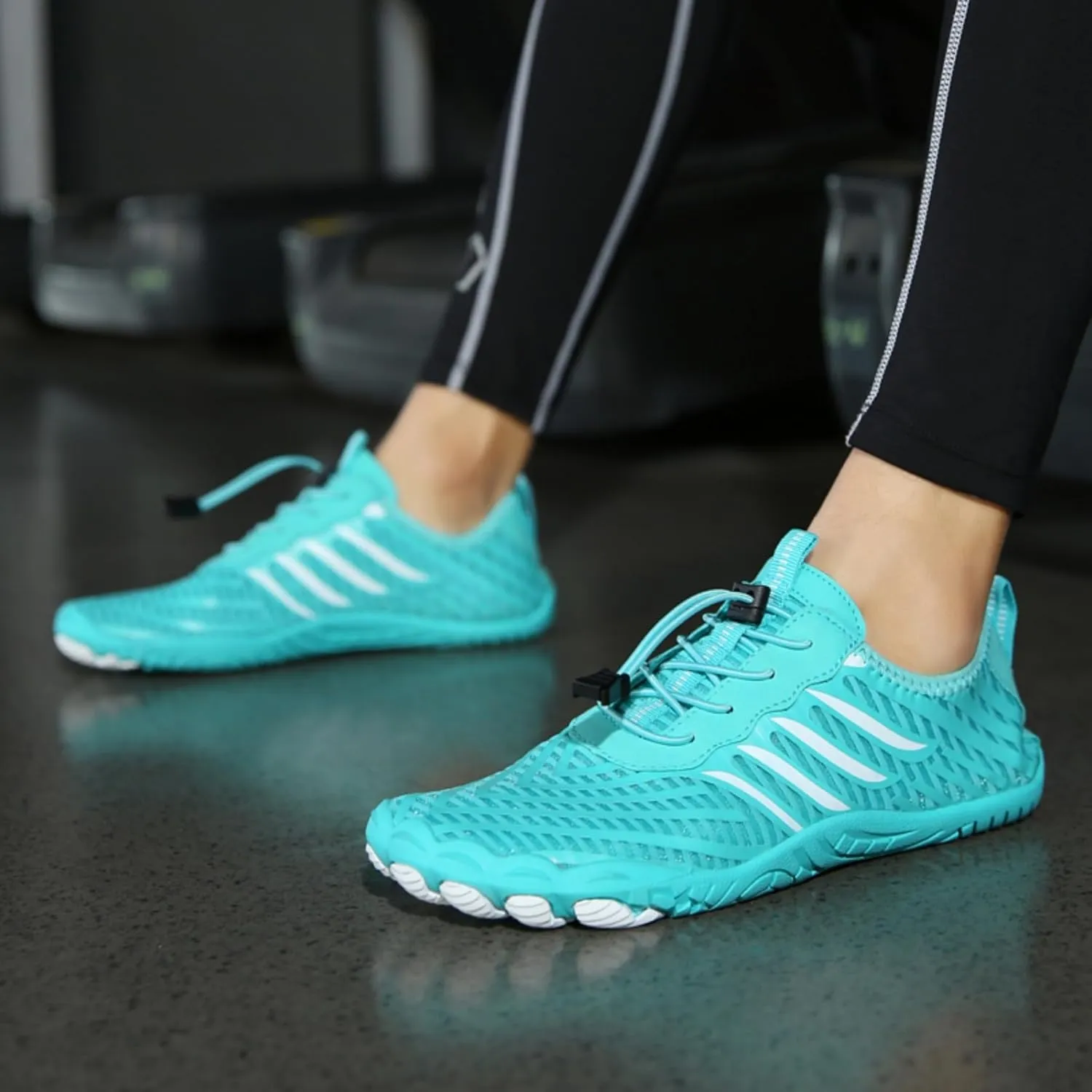 Grounded Freedom Barefoot Shoes Women, Hike Barefoot Footwear Womens, Wide Toe Box Non-Slip Waterproof Minimalist Walking Sneakers