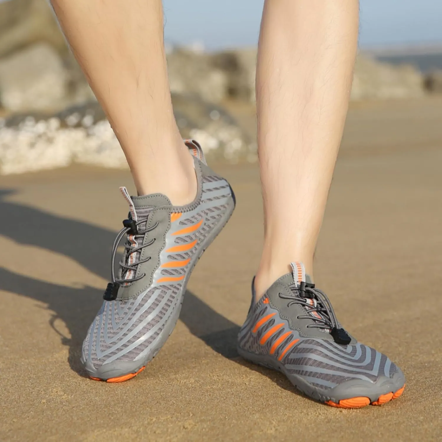 Grounded Freedom Barefoot Shoes Women, Hike Barefoot Footwear Womens, Wide Toe Box Non-Slip Waterproof Minimalist Walking Sneakers
