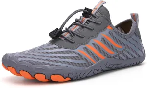 Grounded Freedom Barefoot Shoes Women, Hike Barefoot Footwear Womens, Wide Toe Box Non-Slip Waterproof Minimalist Walking Sneakers