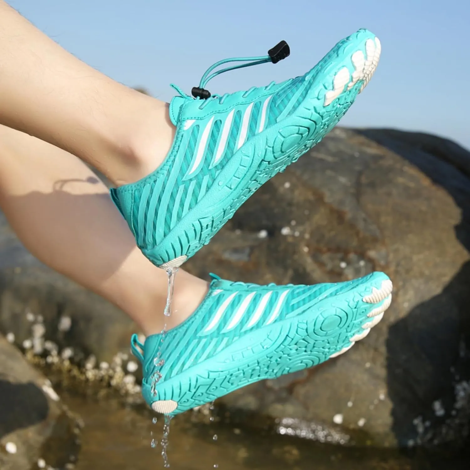 Grounded Freedom Barefoot Shoes Women, Hike Barefoot Footwear Womens, Wide Toe Box Non-Slip Waterproof Minimalist Walking Sneakers