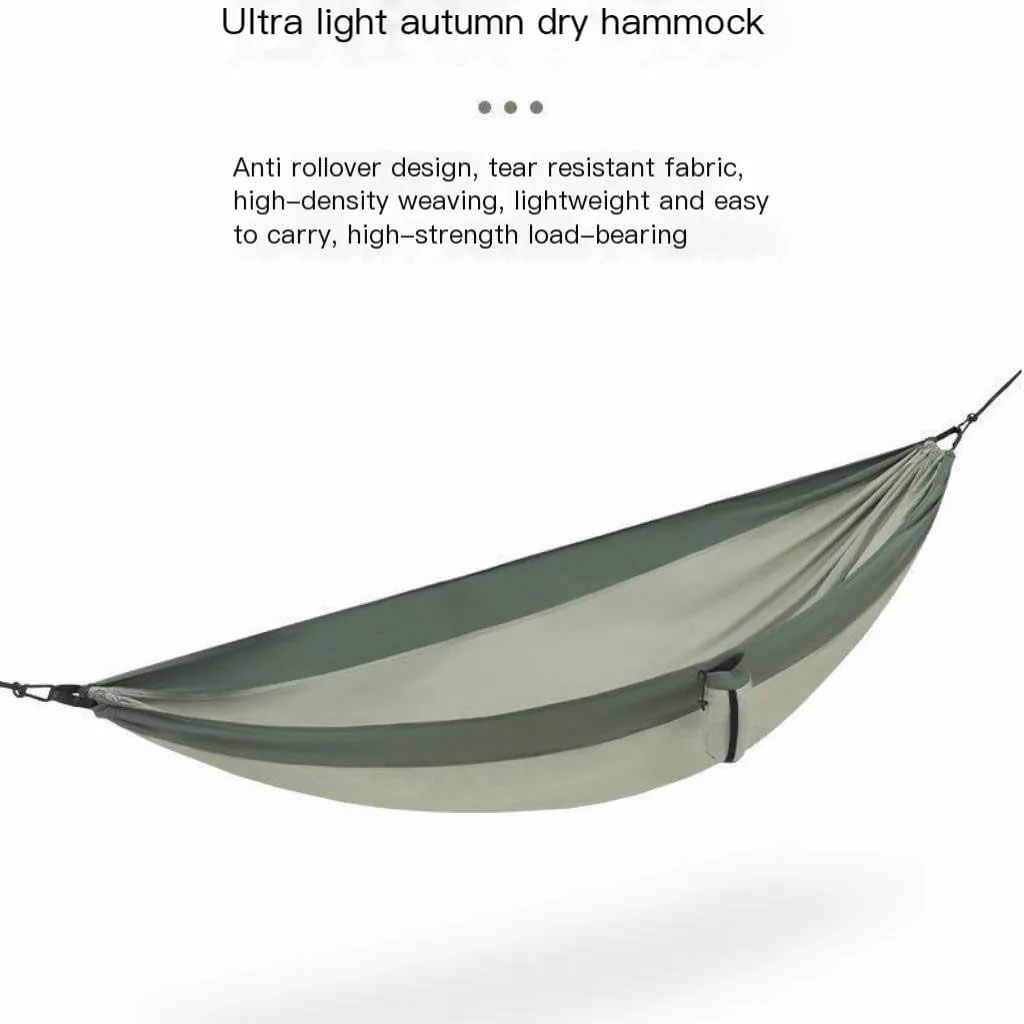 Hammocks Outdoor Camping Swing Hammock Outdoor Double Anti-Rollover Outdoor Tourism Camping Camping Hanging Chair Camping Hammocks(Orange,Small)