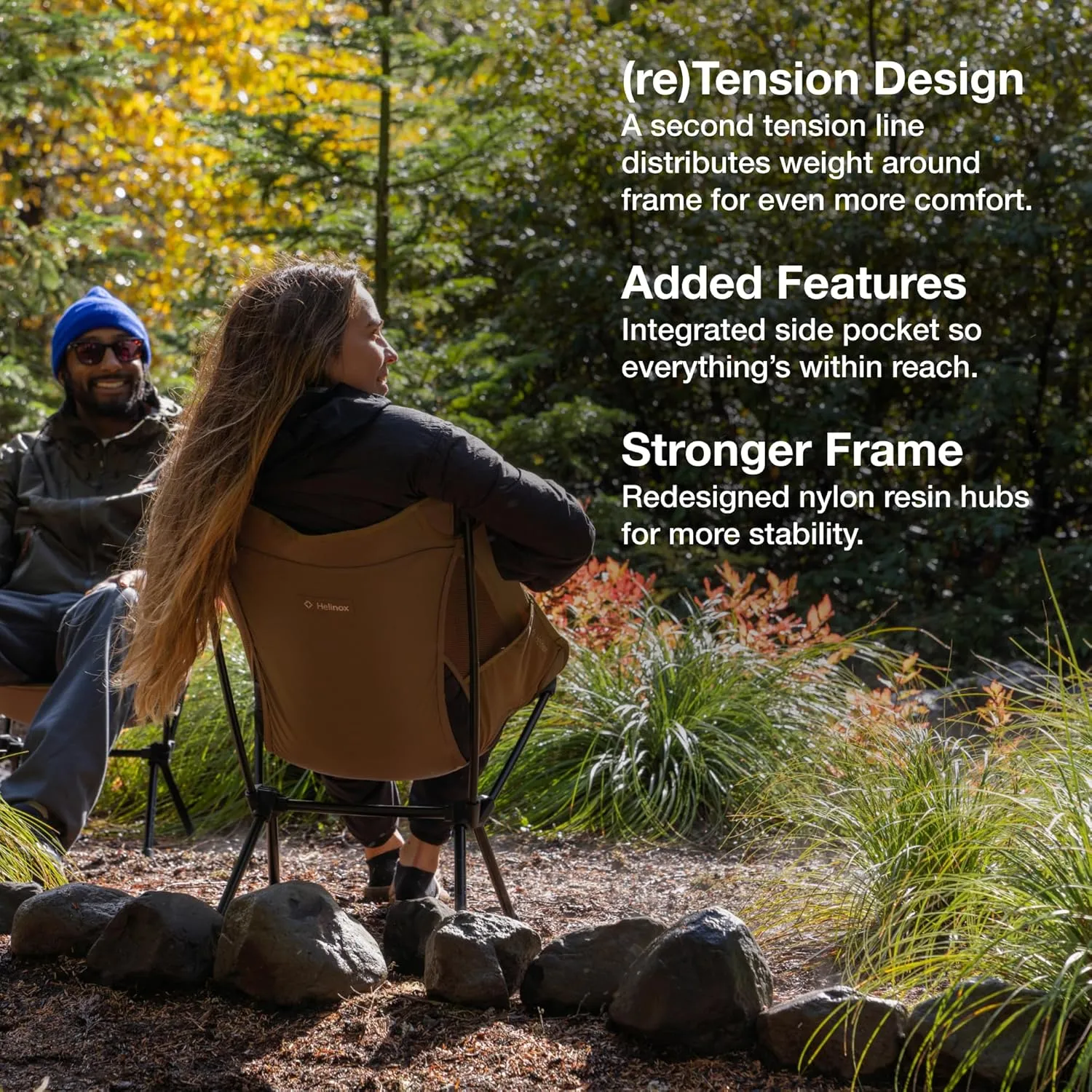 Helinox Chair One (re) High-Performance Camping Chair, Forest Green