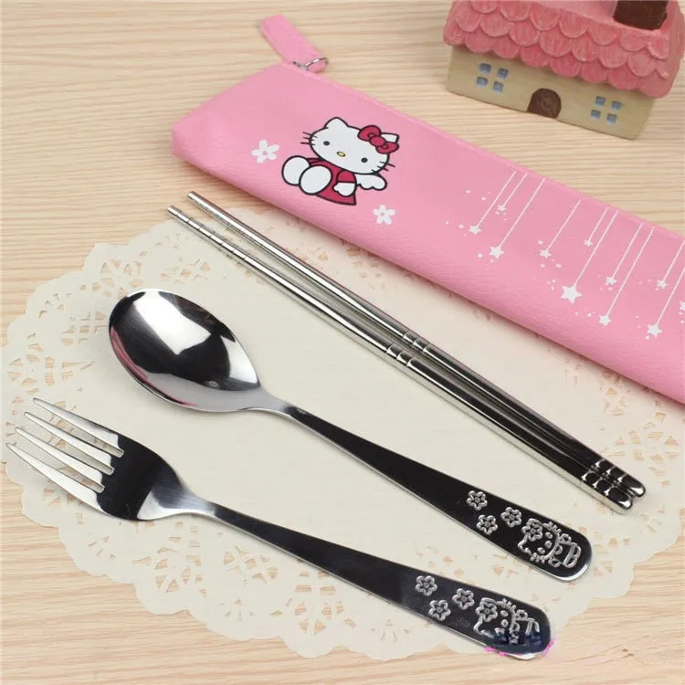Hello Kitty Tableware Set