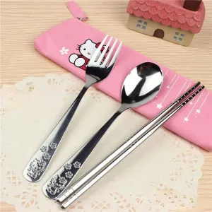 Hello Kitty Tableware Set
