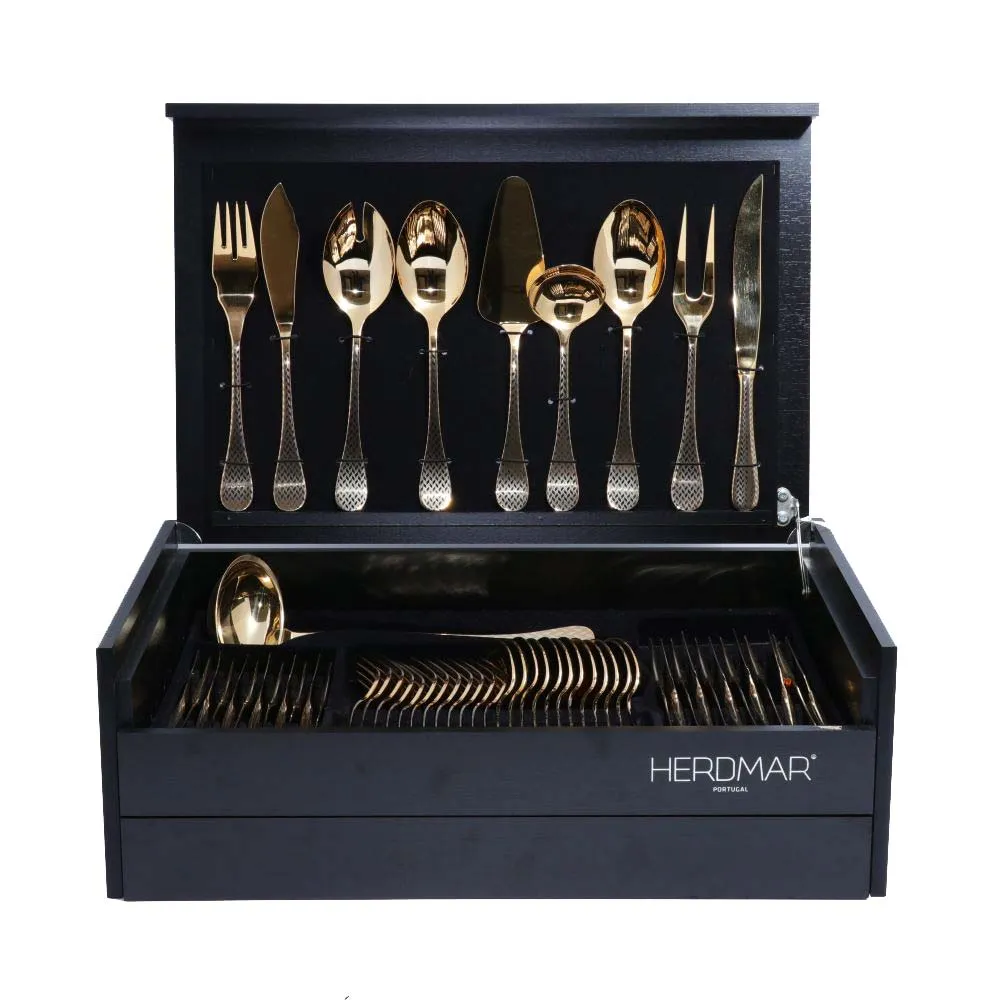 Herdmar Rocco Cutlery Set Gold
