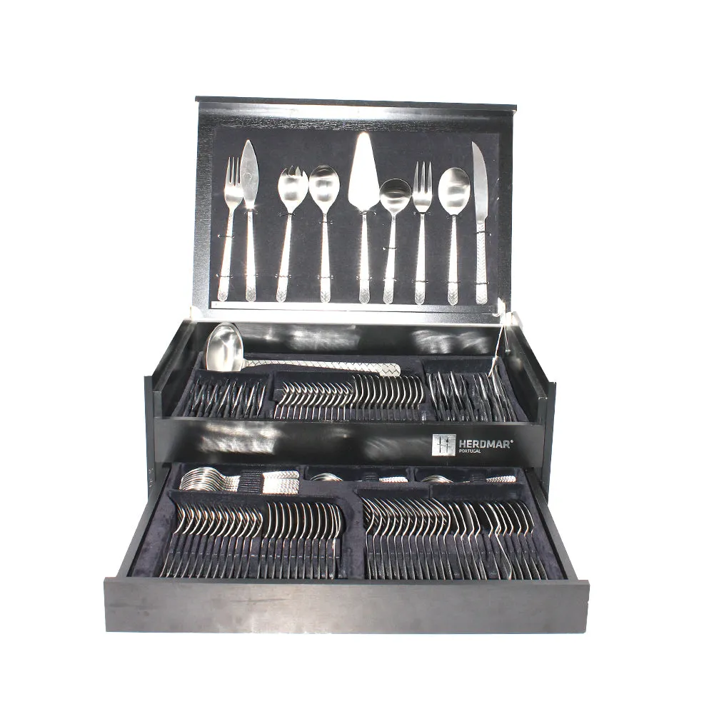 Herdmar Straw 18/10 Mat Patine Cutlery Set