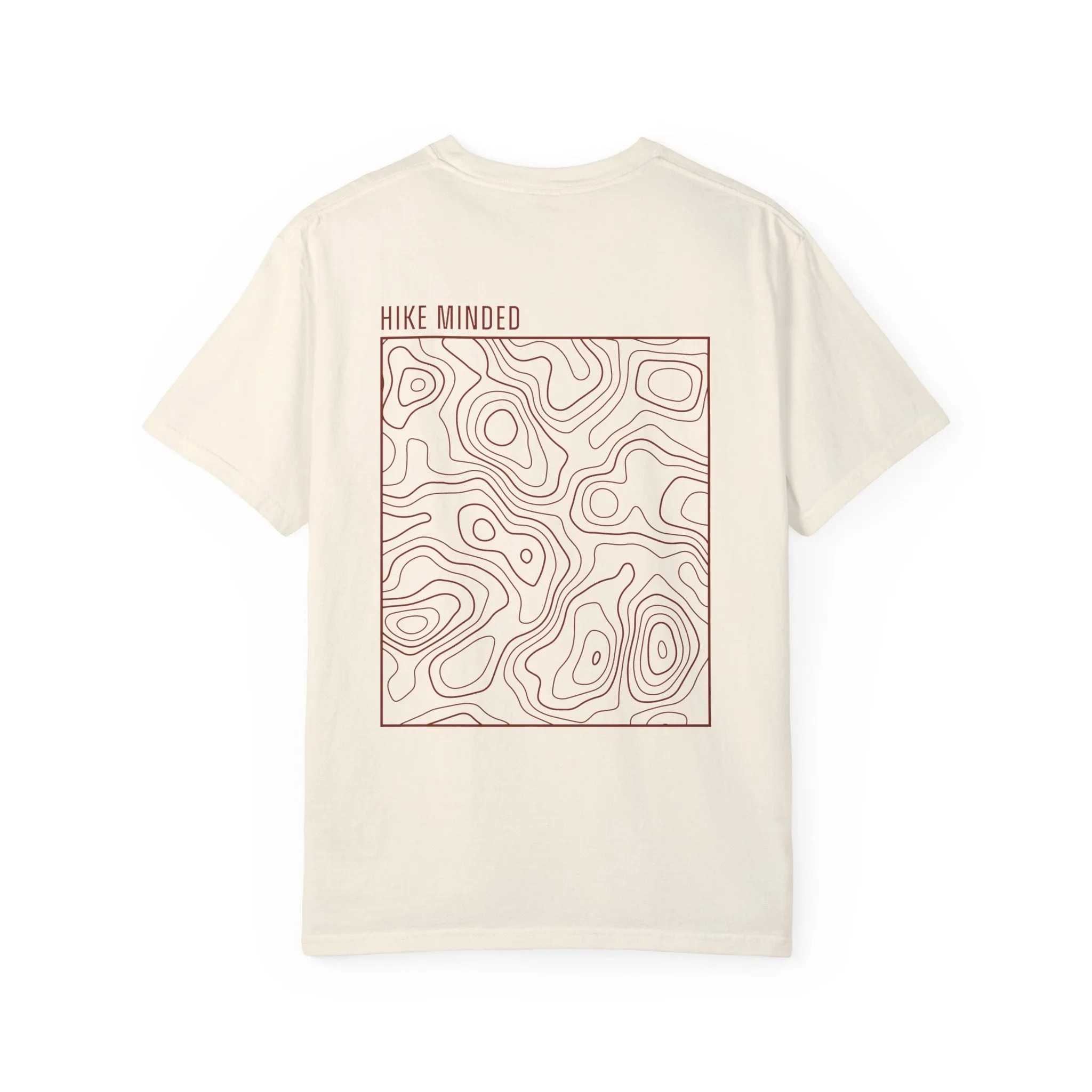 Hike Minded | Topographic Map Tee | Trail-Inspired Outdoor Apparel