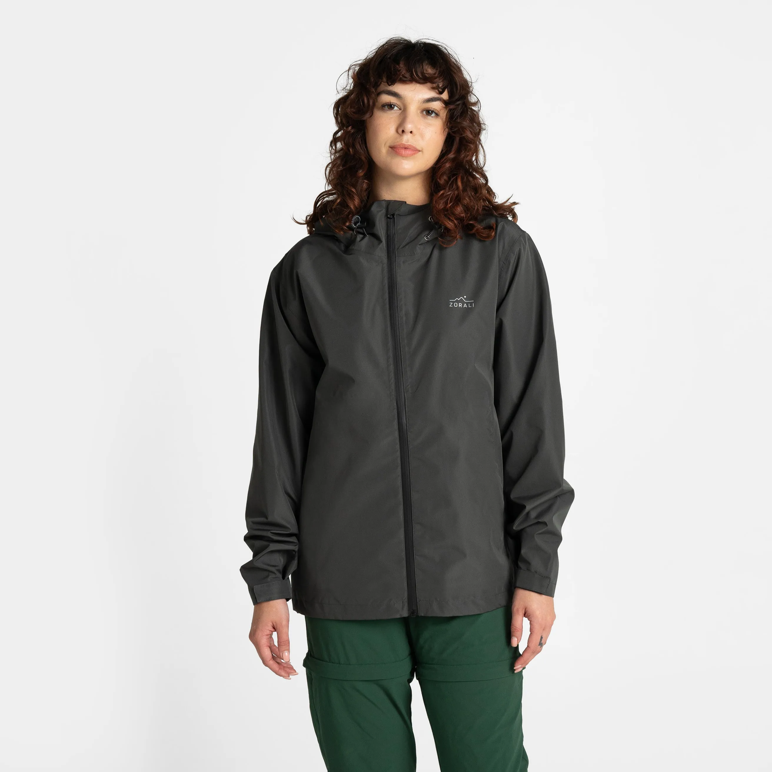 Horizon 3L Rain Jacket Charcoal