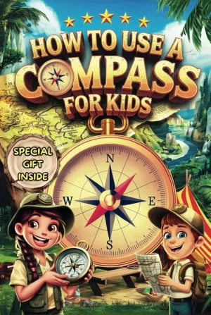 How to Use a Compass for Kids: Fun Outdoor Skills and Activities: Master Orienteering, Camping Tips, Land Navigation, and Reading Maps for Kids and Families Hardcover – March 17, 2025