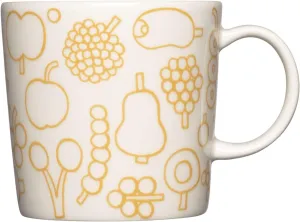 Iittala Birdie 1062498 Porcelain Mug from the Oiva Toikka Collection in Yellow 0.3 L