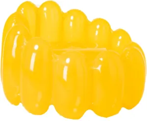 Inflatable Chair, Jelly Collection Inflatable Chairs, Jelly Collection Chair, Inflatable Sofa Seat Yard Portable Blow Up Chair for Adult Camping Outdoor Beach Room (Yellow)
