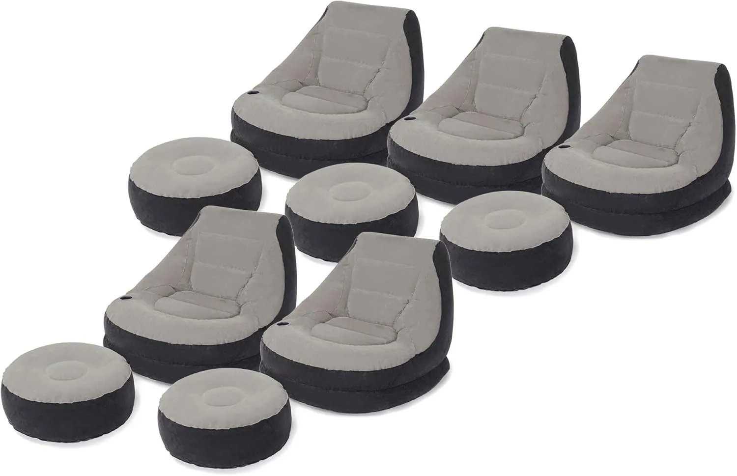 Intex Inflatable Ultra Lounge with Ottoman