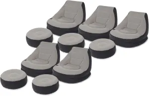 Intex Inflatable Ultra Lounge with Ottoman