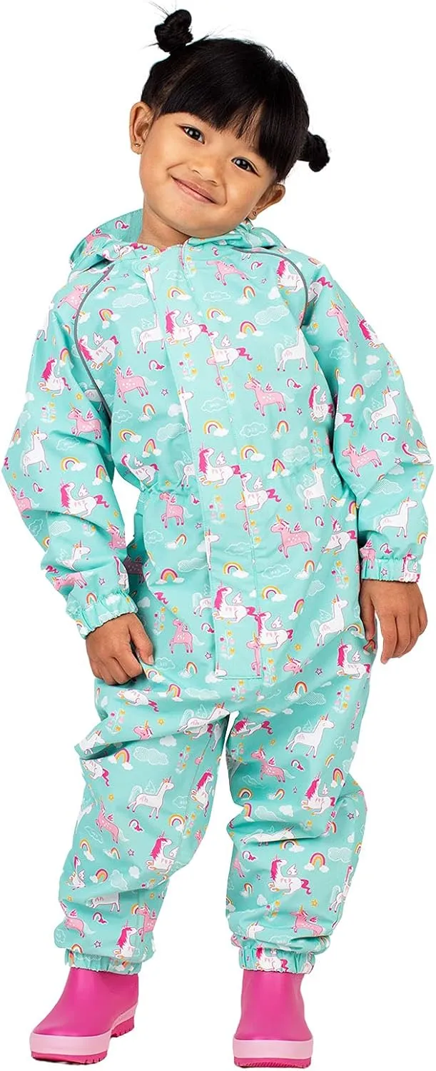 JAN & JUL Waterproof Fleece Lined Snow Suit, Coveralls for Toddlers and Kids
