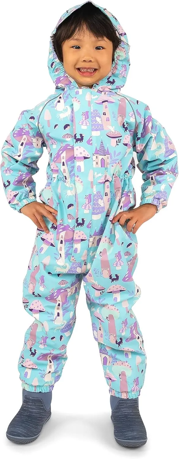 JAN & JUL Waterproof Fleece Lined Snow Suit, Coveralls for Toddlers and Kids