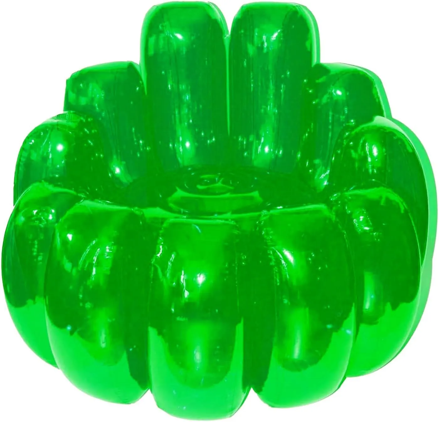 Jelly Inflatable Chair, The Jelly Collection, Portable Blow Up Couch, Inflatable Sofa Seat Furniture for Home Yard Patio Camping (Green)