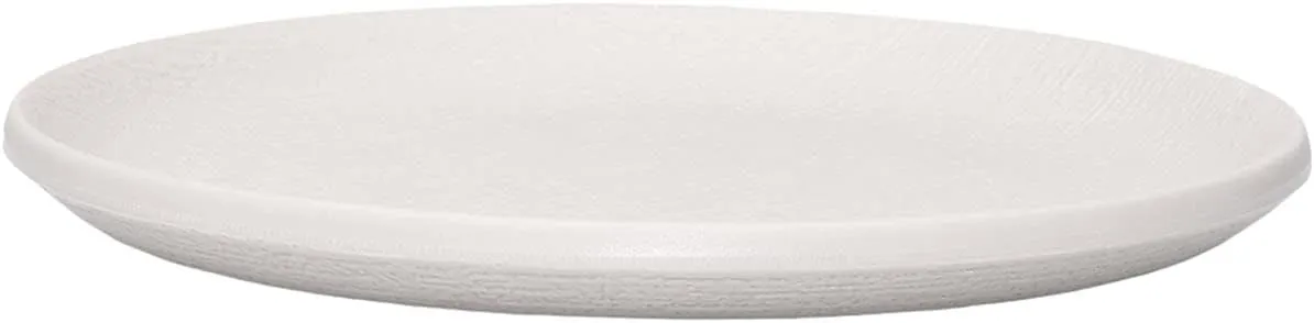 カルテル(Kartell) Cartel SFAC-K1518-GC-4S Medium Dish, Light Gray, Diameter 6.3 / Height 0.6 inches (16/1.5 cm), Trama Fruit Dish, Set of 4