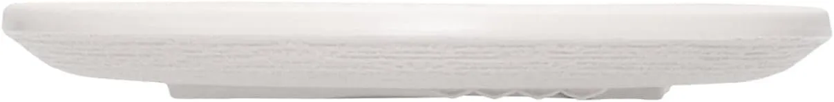 カルテル(Kartell) Cartel SFAC-K1518-GC-4S Medium Dish, Light Gray, Diameter 6.3 / Height 0.6 inches (16/1.5 cm), Trama Fruit Dish, Set of 4