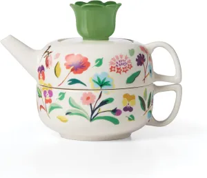 Kate Spade New York Garden Floral Tea, one size, White