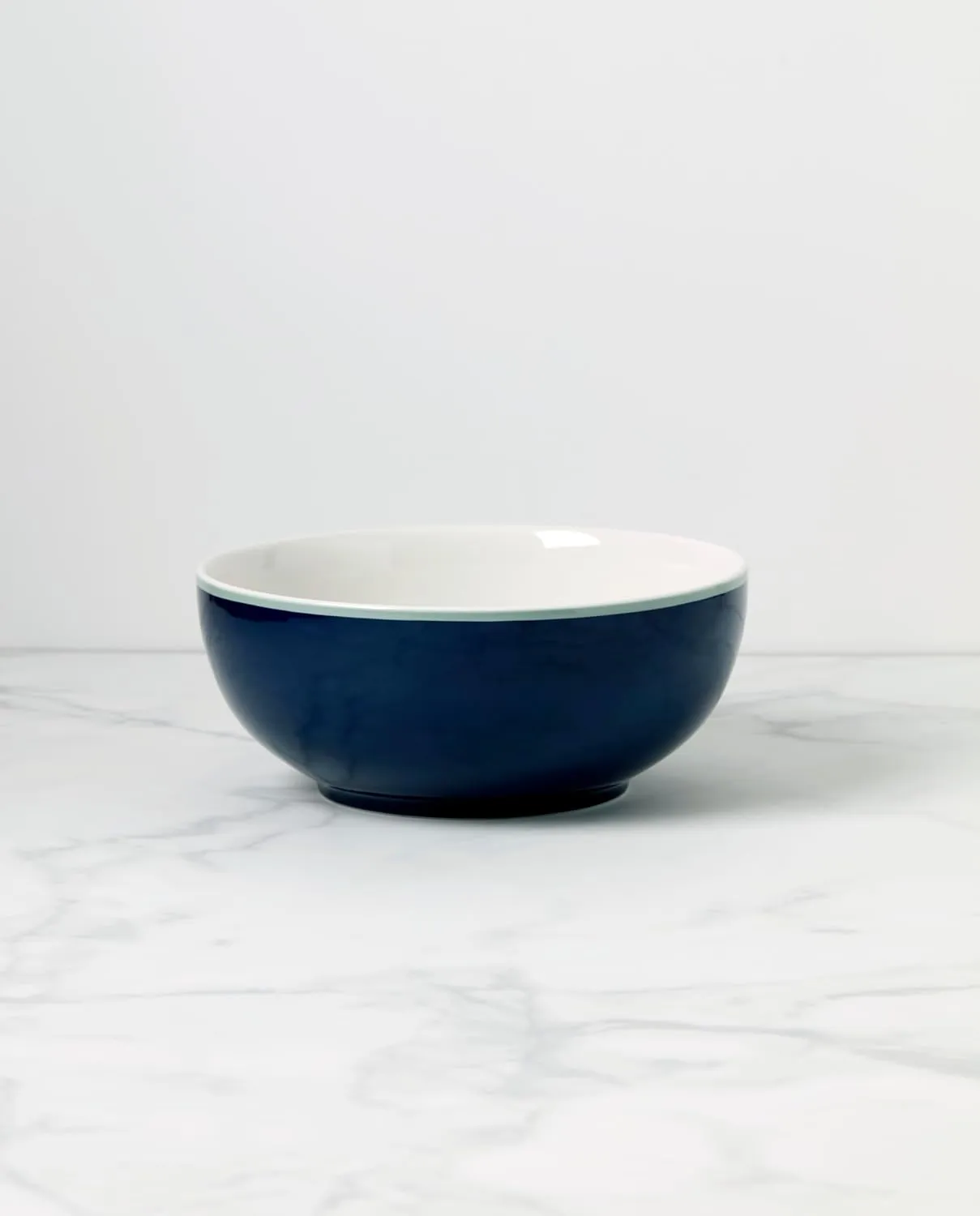 Kate Spade New York Make It Pop Serving Bowl, 6.33, Navy