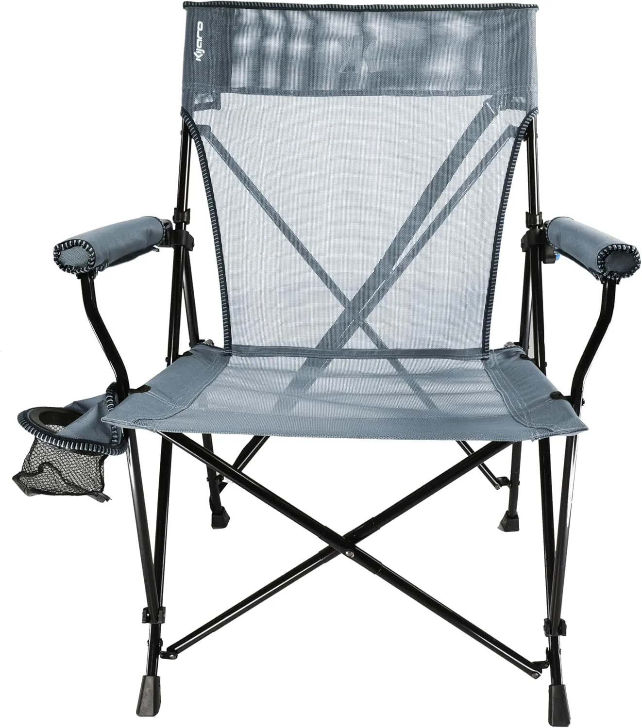 Kijaro Cross Air XL Hard Arm Chair, Hallett Peak Gray