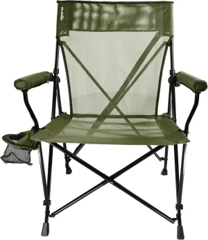 Kijaro Cross Air XL Hard Arm Chair, Hawksbill Crag Green