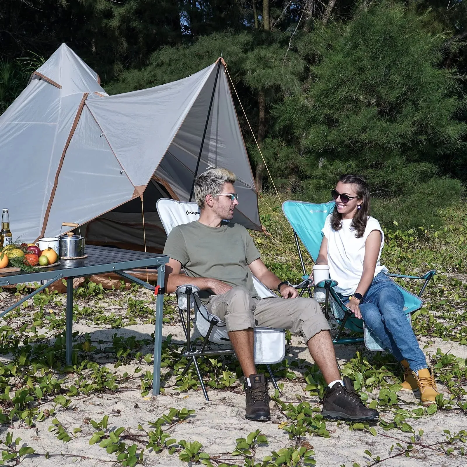KingCamp CAMELLIA Set of 2 Ultralight Armchair