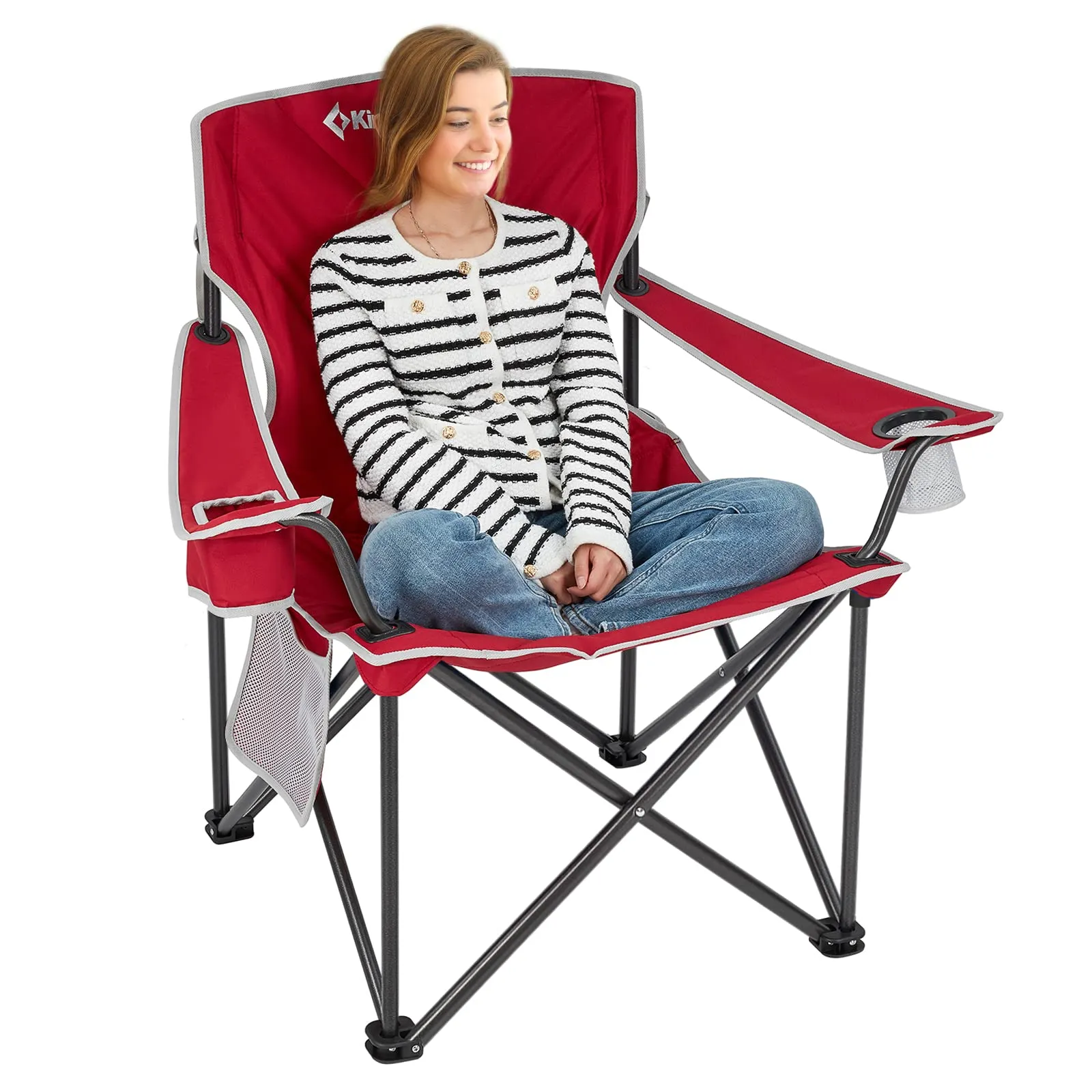 KingCamp Extra-Large Folding Camping Chair