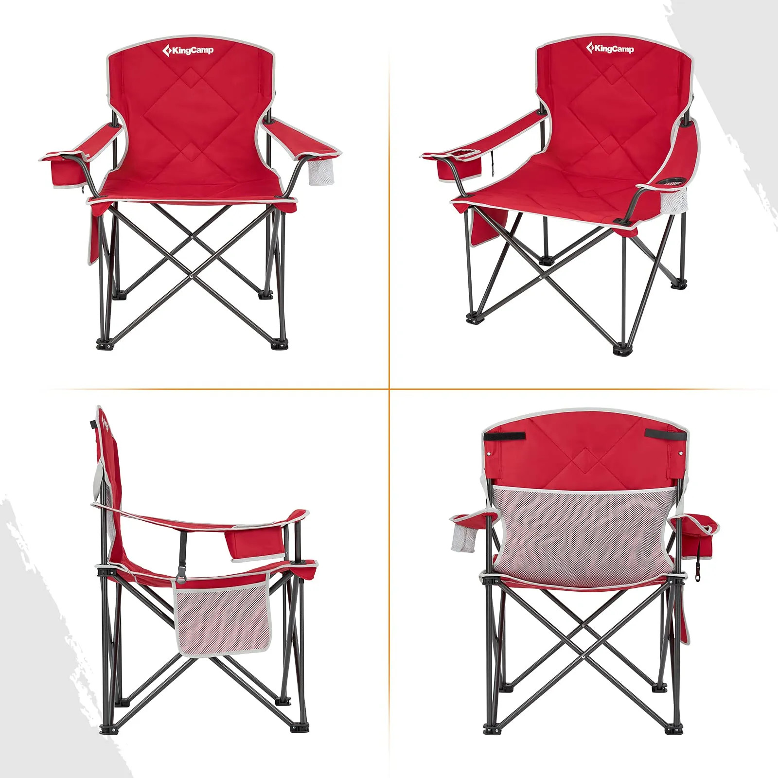 KingCamp Extra-Large Folding Camping Chair