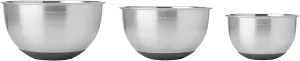 KitchenAid Stainless Steel Mixing Bowls, Set of 3