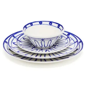 Kyma Dinnerware, Blue