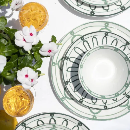Kyma Dinnerware, Green