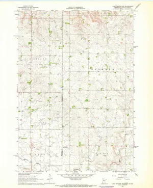 Lake Benton SW MN topo map, 1:24000 Scale, 7.5 X 7.5 Minute, Historical, 1967, Updated 1969, 27.23 x 21.53 in