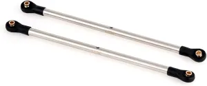 LCX Racing 1/10th RC Crawler Car Stainless Steel Rear Upper Link Set for Losi 1/10 F100 Rey 2.0 4x4, Upgrades Parts Accessories