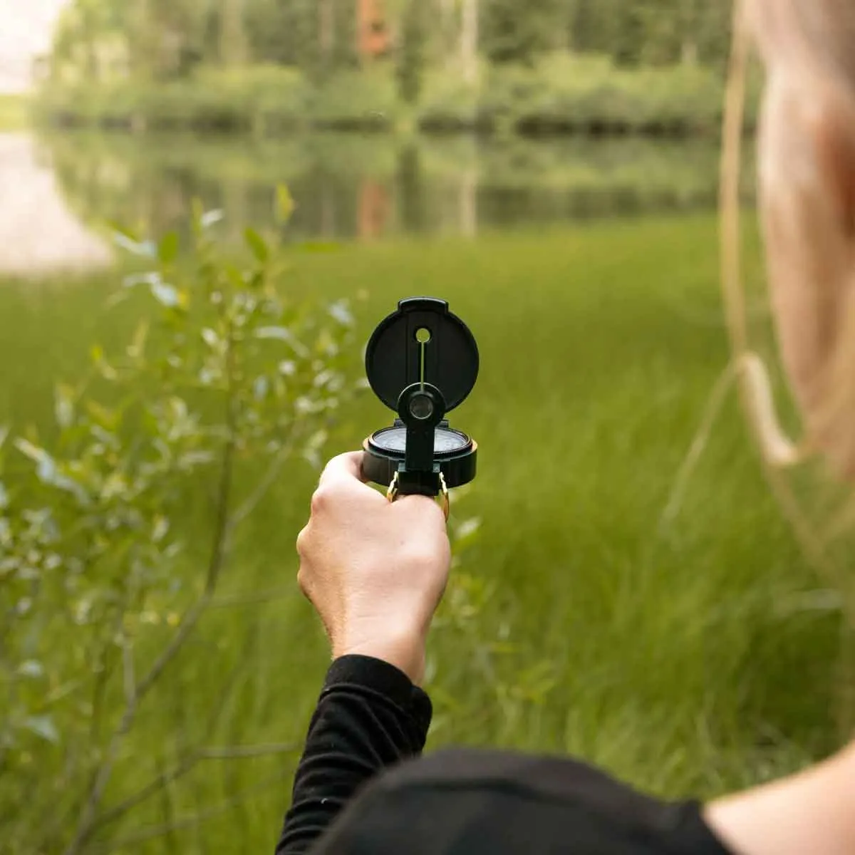 Lensatic Compass