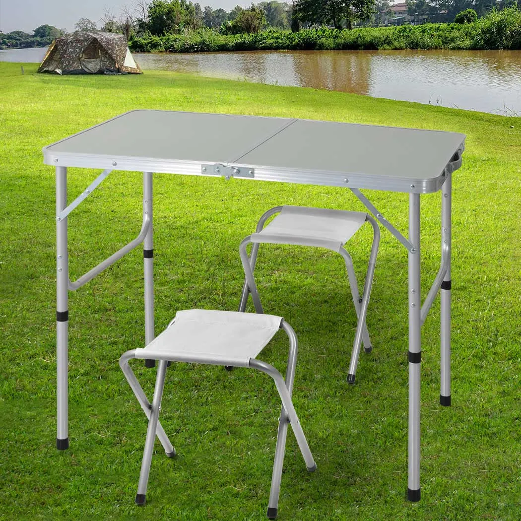 Levede Camping Table Chair Set Folding