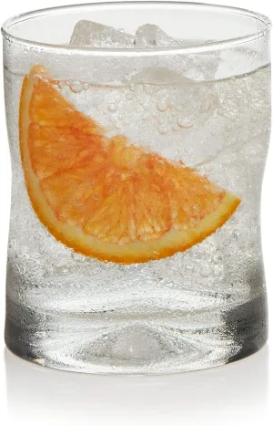 Libbey Impressions Rocks Glasses, Set of 4, 12.5 fluid ounces