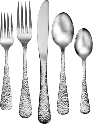Liberty Tabletop Providence 20 Piece Flatware Set service for 4 stainless steel Silverware 18/10 Made in USA