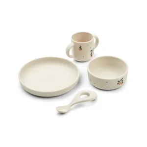 Liewood vivi silicone tableware Peach / sandy