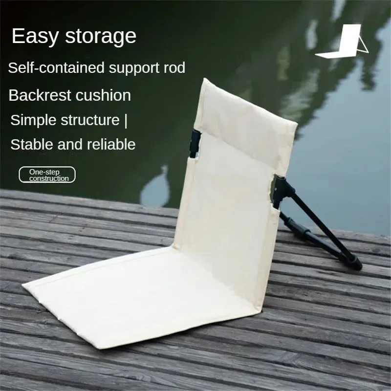 Light Folding Chair for Camping, Beach, and Road Trips - Durable Aluminum Alloy, Portable, and Comfortable