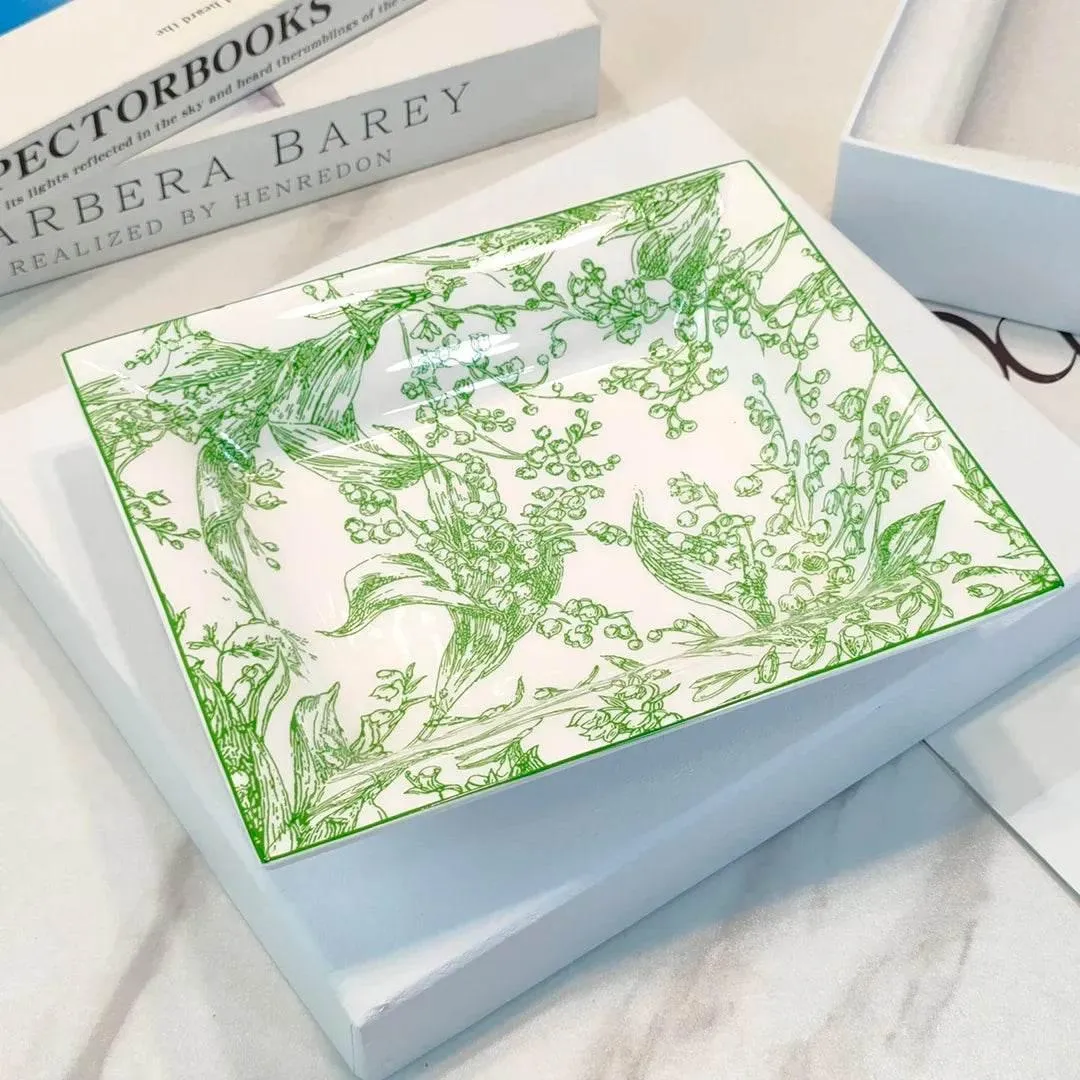 Lily of The Valley Bone China Set - Elegant Floral Dinnerware