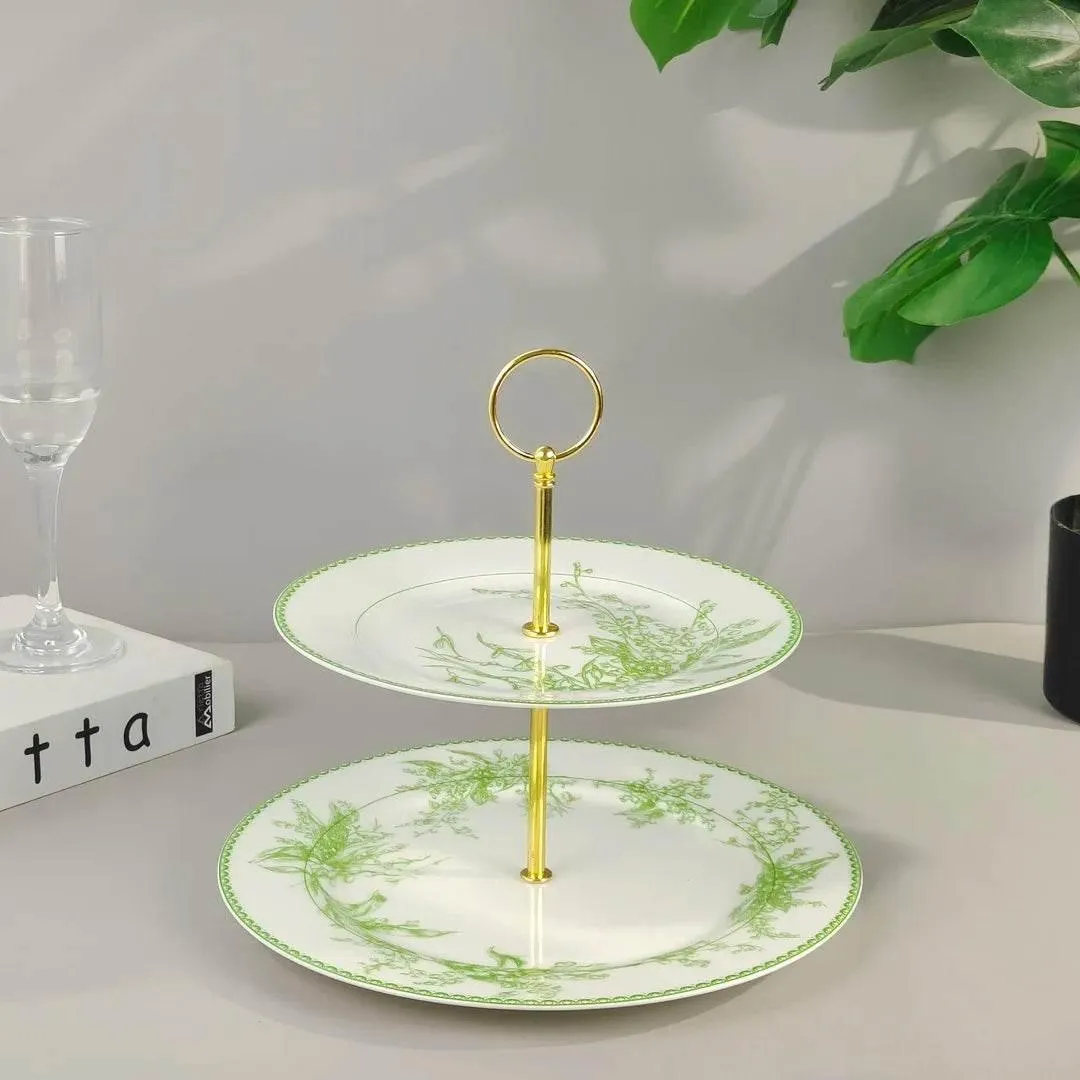 Lily of The Valley Bone China Set - Elegant Floral Dinnerware