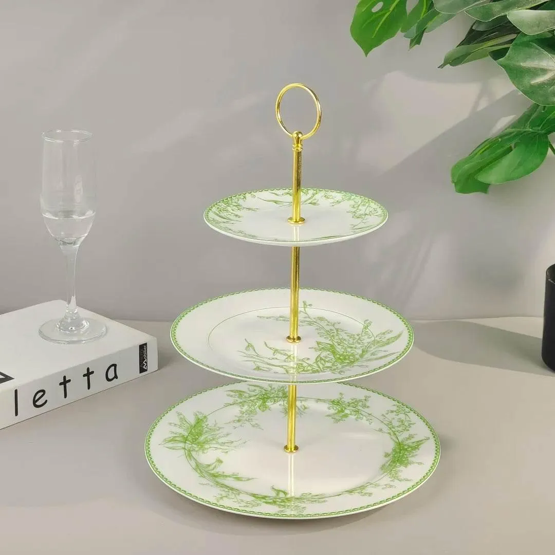 Lily of The Valley Bone China Set - Elegant Floral Dinnerware